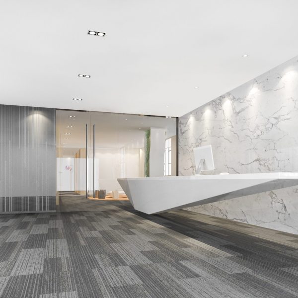 3d rendering modern luxury hotel and office reception and lounge  hall